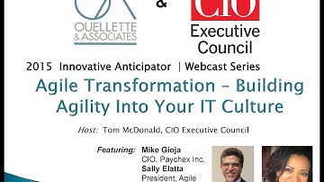 Agile Transformation - Building Agility Into Your Agile Culture