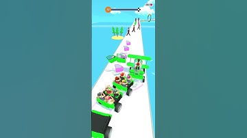 ASSEMBLE RUN 3D 🚘🌈🚙 Gameplay All Levels Walkthrough Android, iOS New Game Update Max Level #Shorts