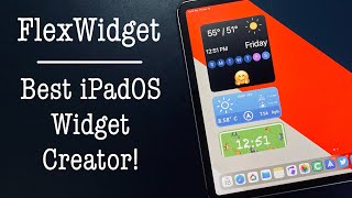 Most Customizable iPadOS & iOS Widget App | FlexWidget screenshot 4