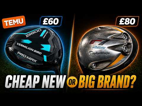 60 Temu Driver vs Classic TaylorMade - Cheap New or Big Brand Old