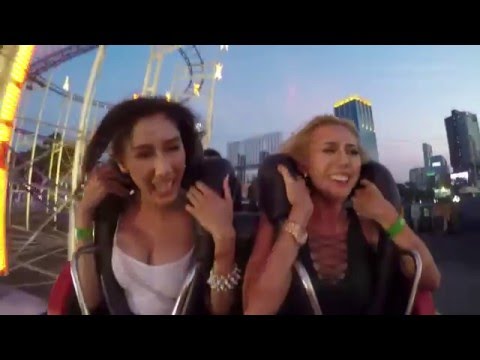 Thai Girl On Roller Coaster UNCENSORED