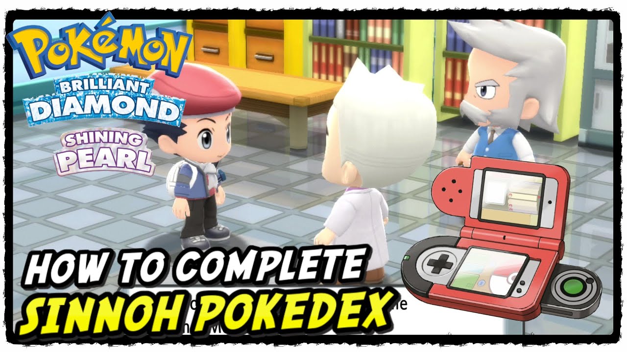 How to Unlock the National Pokedex - Pokemon Diamond, Pearl and