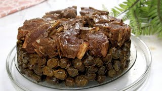 Cooking the QUEEN of Mediterranean recipes 👑 Most famous stuffed grape leaves recipe!