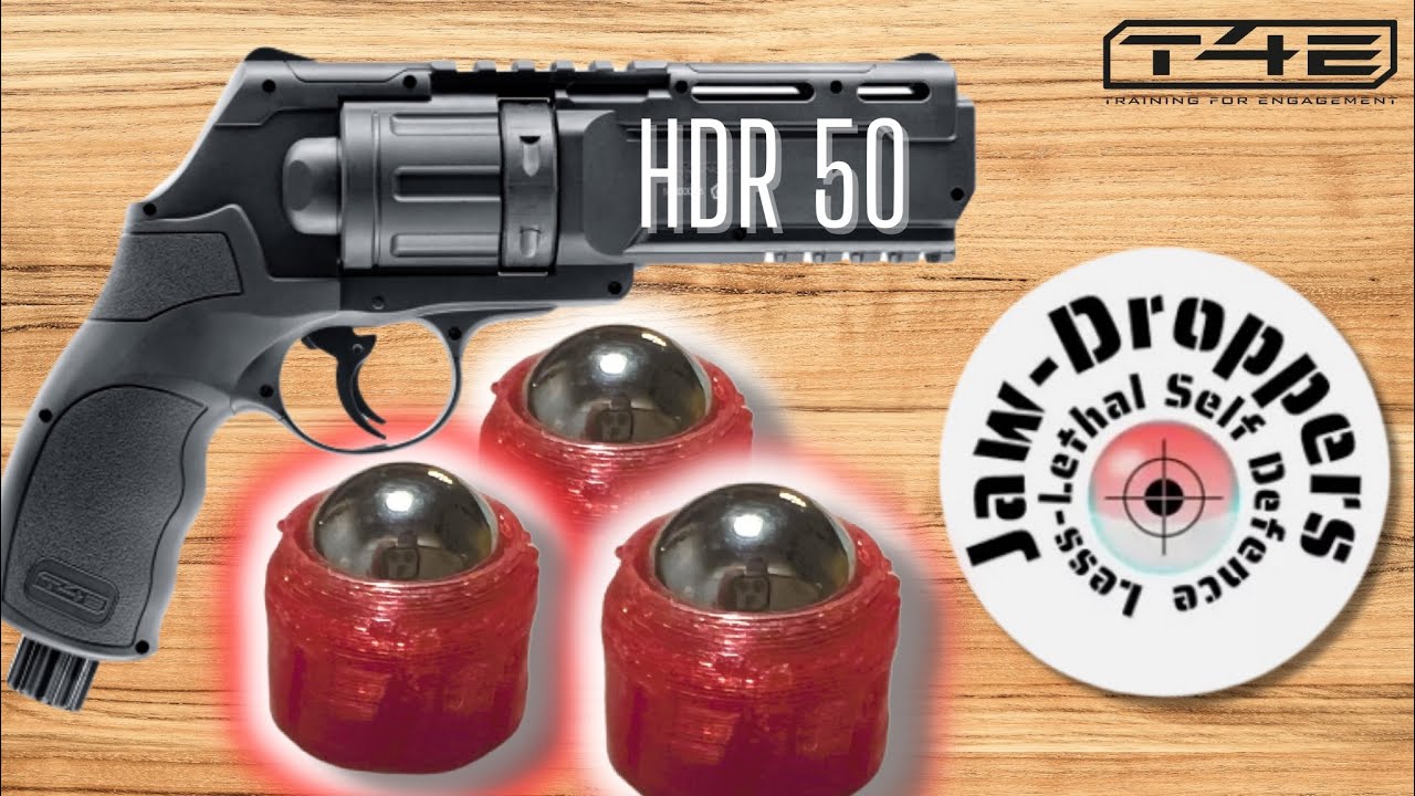 Pack Home Defense Revolver T4E HDR 50 Co2 11 Joules Umarex Powergun