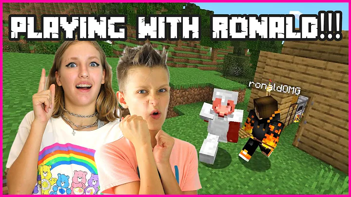 PLAYING MINECRAFT WITH RONALDOMG