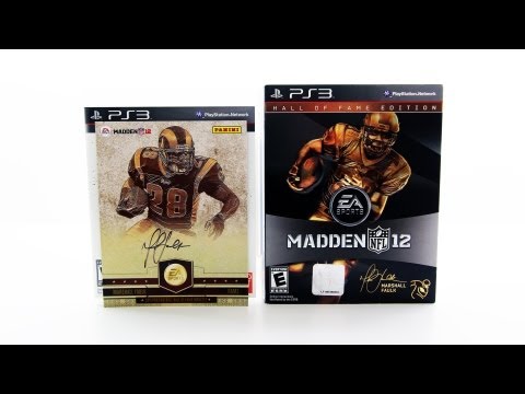 Madden 12 Hall Of Fame Edition Unboxing