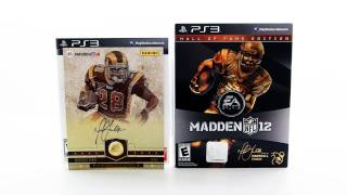 Madden 12 Hall Of Fame Edition Unboxing
