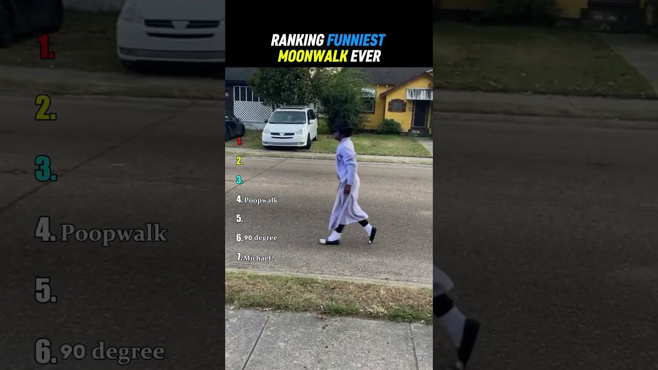 Ranking Funniest MoonWalk Ever