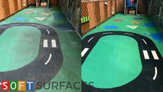 Wetpour Cleaning Specialists | Softwash Rubber Surfaces