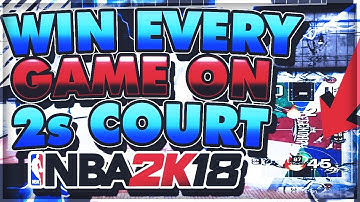 THE BEST METHOD & WAY TO WIN ON 2V2 • WHILE PLAYING AGAINST TRY HARDS ON NBA 2K18 • BIGGEST COMEBACK