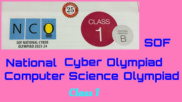 National Cyber Olympiad Exam/NCO Class 1 2023-24 Solved Paper/Computer Science Olympiad