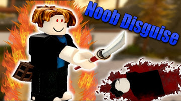 So I Disguised Myself as a NOOB in Roblox ZOぞ...