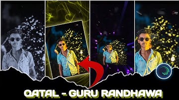 QATAL - GURU RANDHAWA HARD XML || NEW HARD XML || BY MILON CREATION 👀😍