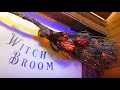 How To Make A Witch Broom - DIY Halloween Decor - Halloween Decorating Idea