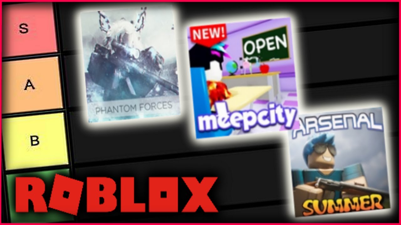 Making My Own Tier Lists By Jentplays - roblox camping games tier list community rank tiermaker