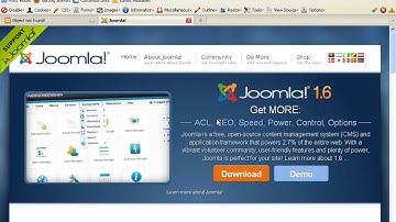 Joomla Video Tutorial in Hindi Chapter -1