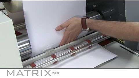 Matrix-530 laminator