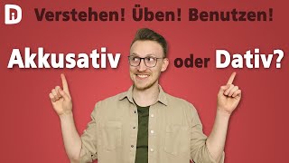 Akkusativ und Dativ | Super Erklärung & Übung | Tipps zum Deutsch lernen A1 A2 B1