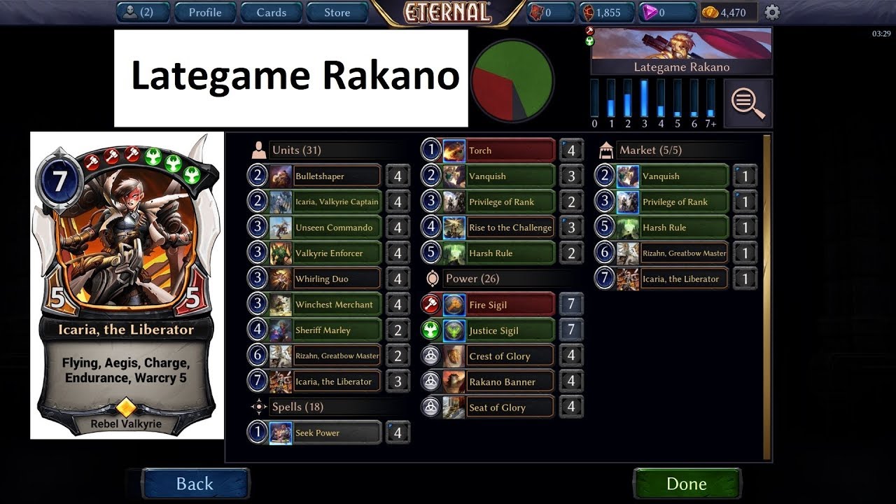 Eternal Card Game - Lategame Rakano Deck Spotlight
