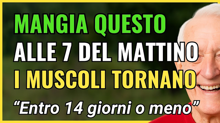 Mangia questo alle 7 del mattino: ecco cosa succede (in soli 14 giorni) ai tuoi muscoli dopo i 60