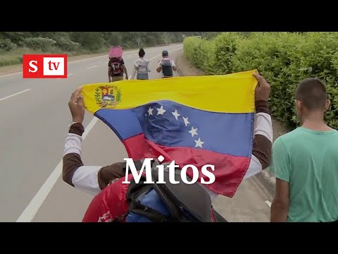 Desmienten los 'mitos' de la migración venezolana en Colombia | Semana Tv