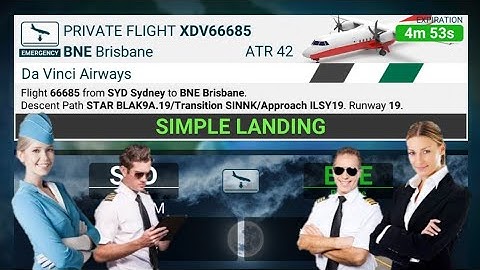 ATR 42 (SIMPLE LANDING) - Airline Commander