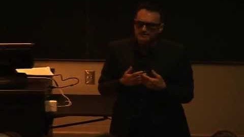 Michael Speaks - Spring 2010 Baumer Lecture Series