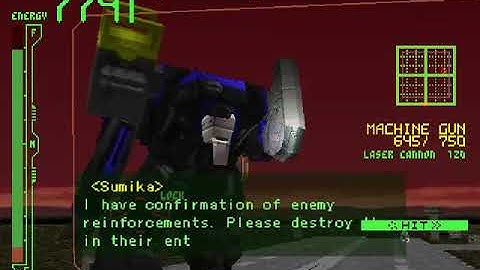 Armored Core Project Phantasma - Disrupt Military Units