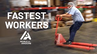 The Fastest Workers of 2021 | Best Of The Year