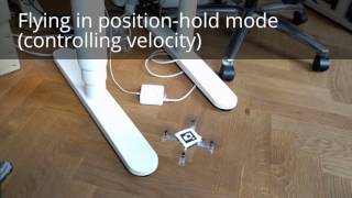 Crazyflie 2.0 position hold with OpenCV ArUco detector