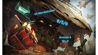 Veigar Vs Mordekaiser Mid Getting Out Of Iron Using The Cursed Account