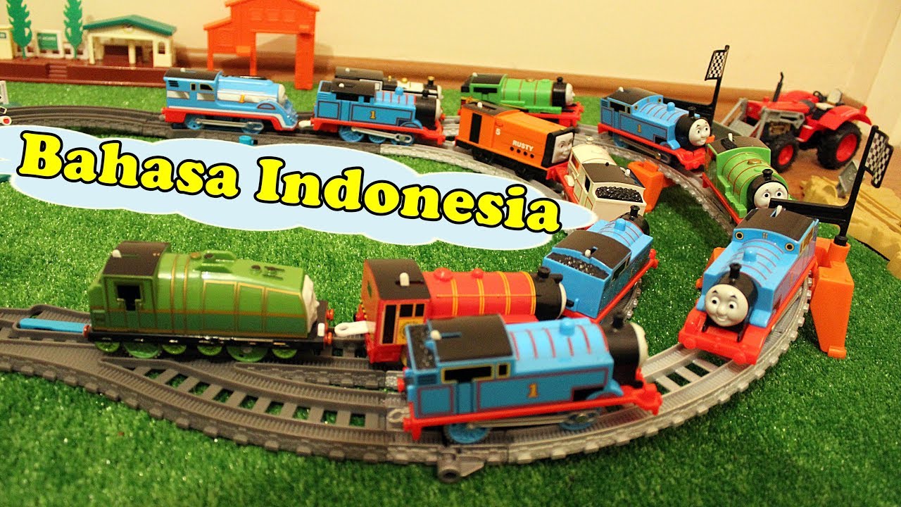  Thomas  and Friends Bahasa Indonesian Version Lagu Kereta  