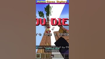 Circle of life in Minecraft #nethergames #shorts #ZBrunz