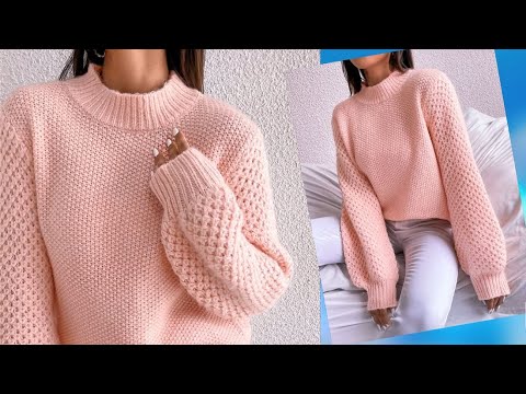 🌺PULLOVER-LOOK 👍 ALLE AUFMERKSAMKEIT AUF DEN ÄRMELN!