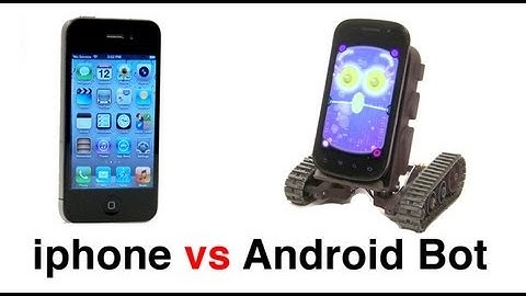 ROBOT ANDROID VS iPHONE Smartphone - Who FAILS? ipad tablet mac vs pc Oddwerx robotic app review