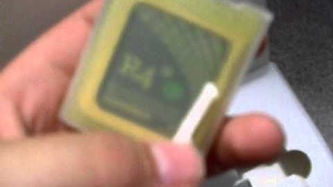 R4i gold upgrade unboxing