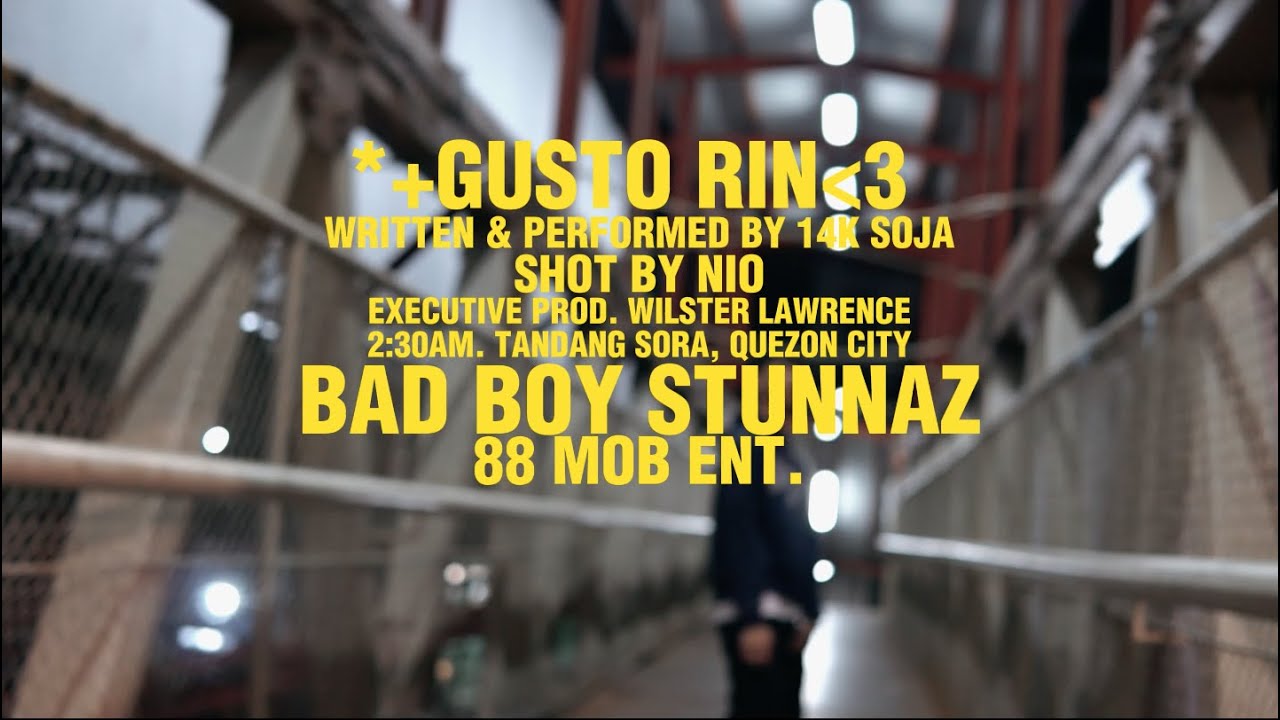 14K SOJA - Gusto Rin (Official Music Video)