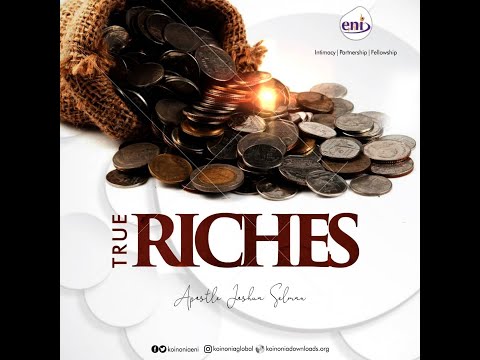 True Riches-Koinonia with Apostle Joshua Selman Nimmak