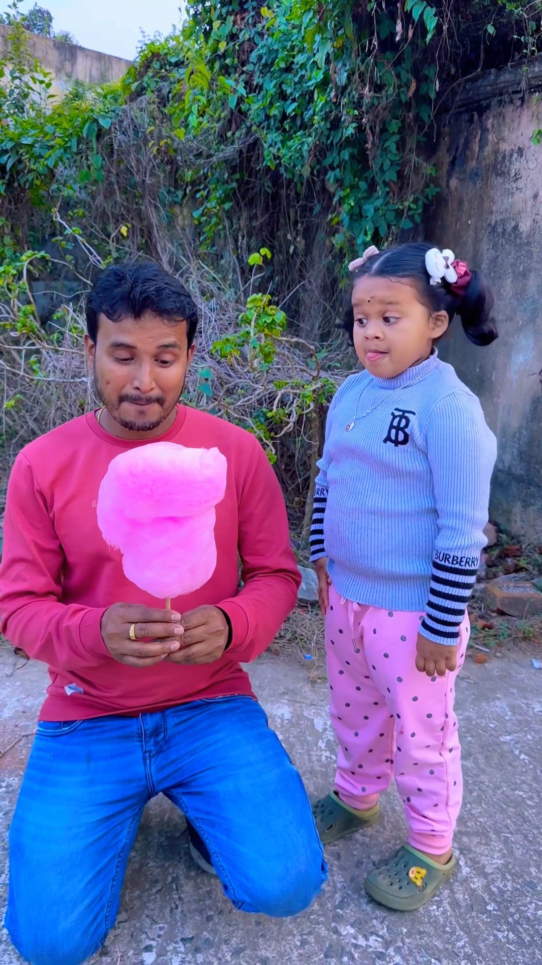 Cotton Candy Prank on Papa ???❤️ #mistihappylifestyle #funny #shorts #viral #trending