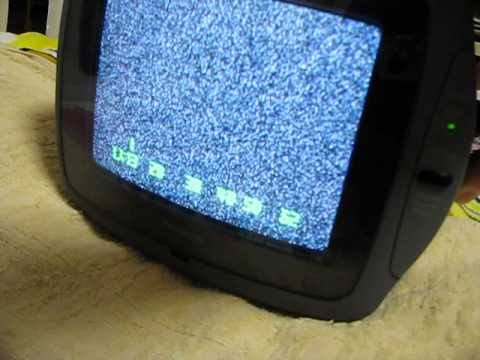 パナソニック小型ブラウン管テレビ