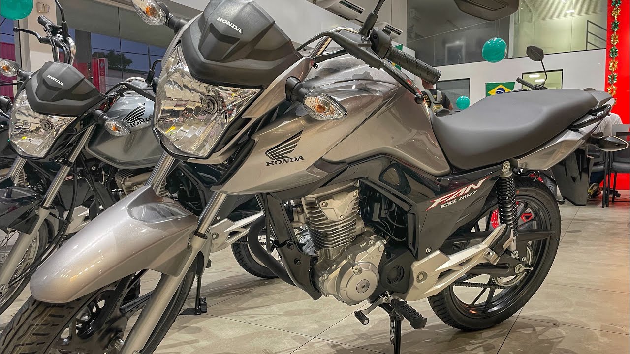 NOVA HONDA FAN 160 2023 PRATA METÁLICO EM DETALHES MAIS PREÇO/ELA OU FAZER  150? 