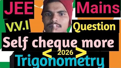 More than types question #trigonometry equations #important #jeemains #2026 #attempt2026 #struggleto
