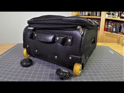 Fix It: Roller Luggage Wheel Replacement for $5 - Easy Tutorial