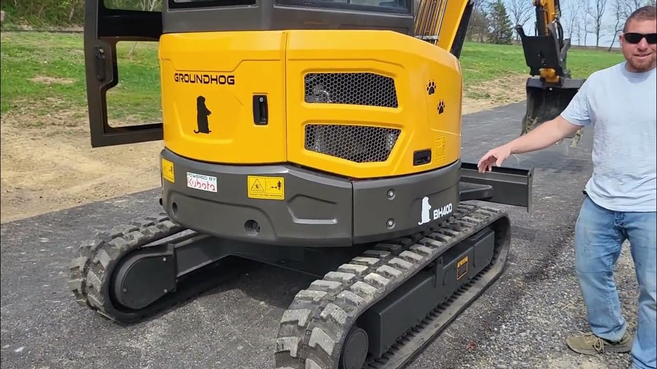 New! GroundHog BH40D Track Excavator - YouTube