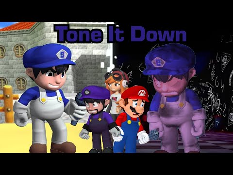 Make it Perfect🎶 (FNF Tone it Down but SMG4, SMG3 Ft. Mario and Meggy Sings it)