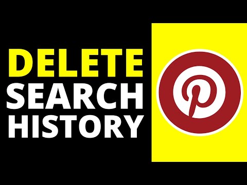 How To Clear Pinterest Search History   Delete Pinterest Recent Searches