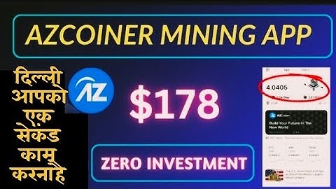 AZCoiner Free Mining App Complete Details || New Mining App On Omega Network 2024