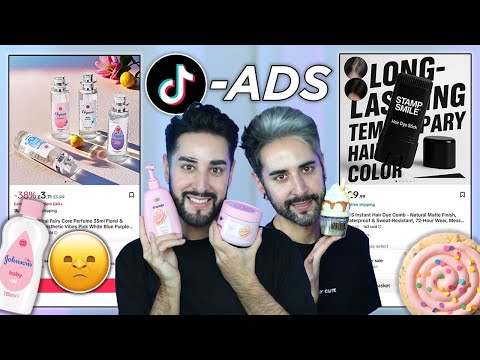 TIKTOK MADE US BUY IT! | Trying Viral TikTok Ads 💜🖤 The Welsh Twins