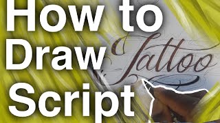 ✅How to draw script lettering screenshot 2