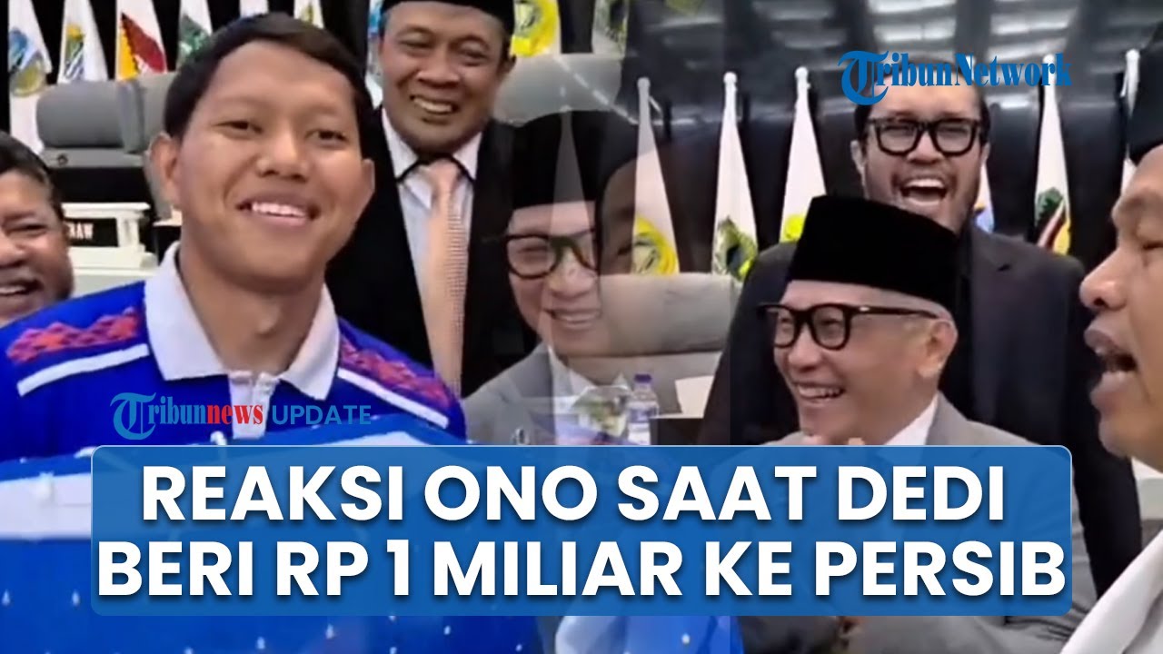 Di Depan Ono Surono, Dedi Pamer Pakai Tabungan & Jual Sapi demi Bonus Rp 1 Miliar ke Pemain Persib
